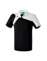 Erima Sport-Polo Club 1900 2.0 (100% Polyester) schwarz/weiss Kinder