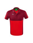 Erima Sport-Polo Six Wings (100% Polyester, quick-drying, comfortable feel) red/bordeaux Men