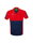 Erima Sport-Polo Six Wings (100% Polyester, schnelltrocknend, angenehmes Tragegefühl) navyblau/rot Herren
