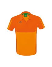 Erima Sport-Polo Six Wings (100% Polyester, quick-drying, comfortable to wear) orange Men