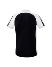Erima Sport-Polo Six Wings (100% Polyester, quick-drying, comfortable to wear) black/white Men