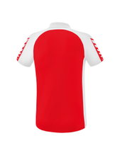 Erima Sport-Polo Six Wings (100% Polyester, quick-drying, comfortable feel) red/white Men