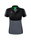 Erima Sport-Polo Six Wings (100% Polyester, tailored cut, quick-drying) grey/black Women