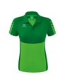 Erima Sport-Polo Six Wings (100% Polyester, taillierter Schnitt, schnelltrocknend) grün/smaragd Damen