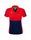 Erima Sport Polo Six Wings (100% Polyester, tailored cut, quick-drying) navy blue/red Women