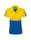 Erima Sport-Polo Six Wings (100% Polyester, taillierter Schnitt, schnelltrocknend) navyblau/gelb Damen