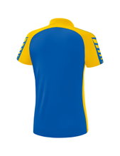 Erima Sport-Polo Six Wings (100% Polyester, tailored cut, quick-drying) navy blue/yellow Women