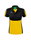 Erima Sport-Polo Six Wings (100% Polyester, taillierter Schnitt, schnelltrocknend) gelb/schwarz Damen