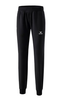 Erima Trainingshose (Präsentation) Change (100% rec. Polyester, leicht, Reißverschlusstaschen) lang schwarz Damen