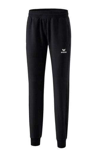 Erima Trainingshose (Präsentation) Change (100% rec. Polyester, leicht, Reißverschlusstaschen) lang schwarz Damen