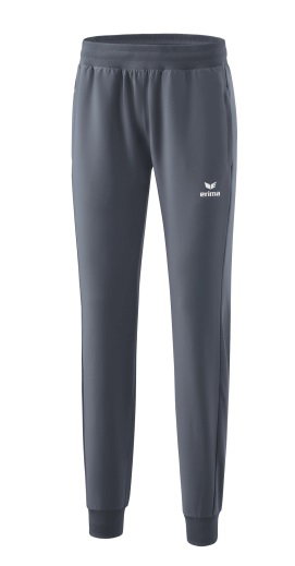 Erima Trainingshose (Präsentation) Change (100% rec. Polyester, leicht, Reißverschlusstaschen) lang grau Damen