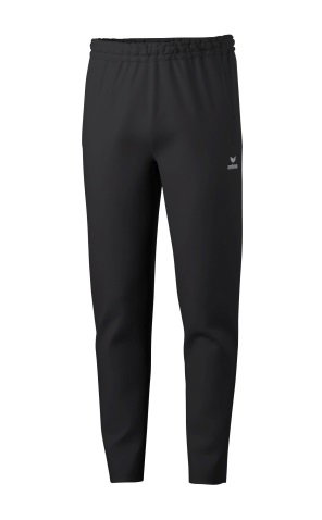 Erima Trainingshose (Präsentation) Miami 3.0 (100% rec. Polyester, leicht, Reißverschlusstaschen) lang schwarz Herren