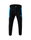 Erima Trainingshose (Präsentation) Team lang (100% Polyester, leicht, moderner schmaler Schnitt) schwarz/curacaoblau Herren
