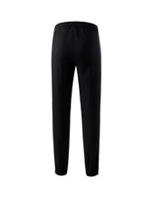 Erima Trainingshose (Präsentation) Team lang (100% Polyester, leicht, moderner schmaler Schnitt) schwarz/grau Damen