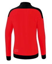 Erima Presentation Jacket Change (100% recycled Polyester, elastic functional material) red/black/white Women