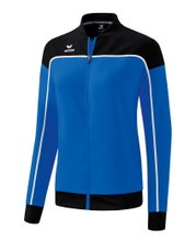 Erima Presentation Jacket Change (100% recycled Polyester, elastic functional material) royal blue/black/white Women