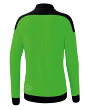 Erima Presentation Jacket Change (100% recycled Polyester, elastic functional material) green/black/white Women