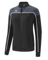 Erima Präsentationsjacke Change (100% rec. Polyester, elastisches Funktionsmaterial) schwarz/grau/weiss Damen