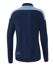 Erima Presentation Jacket Change (100% recycled Polyester, elastic functional material) navy blue/denim blue Women