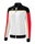 Erima Präsentationsjacke Change (100% rec. Polyester, elastisches Funktionsmaterial) weiss/schwarz/rot Damen
