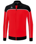 Erima Präsentationsjacke Change (100% rec. Polyester, elastisches Funktionsmaterial) rot/schwarz/weiss Herren