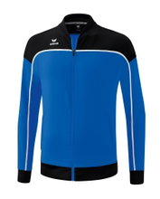 Erima Presentation Jacket Change (100% recycled Polyester, elastic functional material) royal blue/black Men