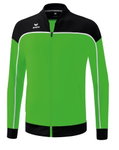 Erima Präsentationsjacke Change (100% rec. Polyester, elastisches Funktionsmaterial) grün/schwarz/weiss Herren