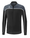 Erima Präsentationsjacke Change (100% rec. Polyester, elastisches Funktionsmaterial) schwarz/grau Herren