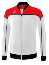 Erima Presentation Jacket Change (100% recycled Polyester, elastic functional material) white/red/black Men