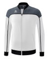 Erima Präsentationsjacke Change (100% rec. Polyester, elastisches Funktionsmaterial) weiss/grau/schwarz Herren