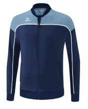 Erima Presentation Jacket Change (100% recycled Polyester, elastic functional material) navy blue/white Men