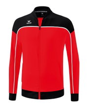 Erima Presentation Jacket Change (100% recycled Polyester, elastic functional material) red/black/white Boys