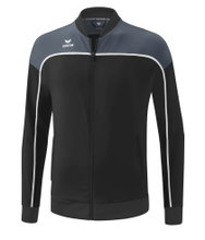Erima Presentation Jacket Change (100% recycled Polyester, elastic functional material) black/gray Boys