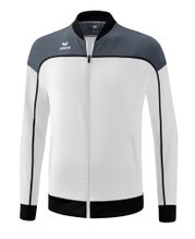 Erima Presentation Jacket Change (100% recycled Polyester, elastic functional material) white/grey/black Boys