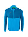 Erima Präsentationsjacke Six Wings (100% Polyester, Stehkragen, ohne Innenfutter) curacaoblau Herren