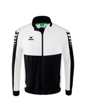 Erima Presentation Jacket Six Wings (100% Polyester, Stand-up collar, without lining) black/white Boys