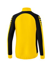 Erima Presentation Jacket Six Wings (100% Polyester, Stand-up Collar, tailored cut) yellow/black Women