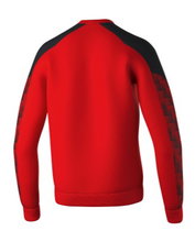Erima Pullover Evo Star Sweatshirt (high wearing comfort) red/black Men's