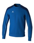 Erima Pullover Evo Star Sweatshirt (hoher Tragekomfort) royalblau/navyblau Herren