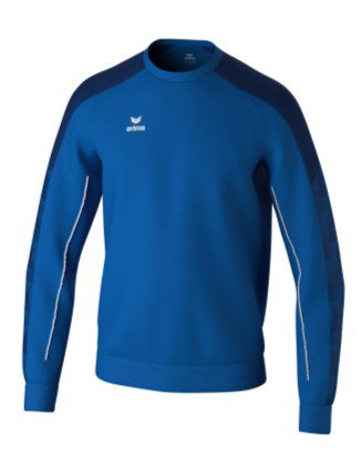 Erima Pullover Evo Star Sweatshirt (high wearing comfort) royal blue/navy blue Men