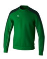 Erima Pullover Evo Star Sweatshirt (hoher Tragekomfort) smaragdgrün/pine Herren
