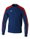 Erima Pullover Evo Star Sweatshirt (hoher Tragekomfort) navyblau/rot Kinder