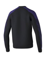Erima Pullover Evo Star Sweatshirt (high wearing comfort) black/purple Men