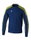 Erima Pullover Evo Star Sweatshirt (hoher Tragekomfort) navyblau/limegrün Kinder