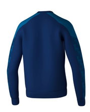 Erima Pullover Evo Star Sweatshirt (high wearing comfort) navy blue/blue Men