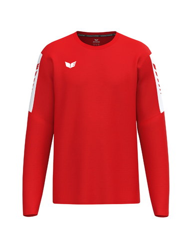 Erima Pullover Intro Sweatshirt (strapazierfähig Funktionsmaterial ) rot Jungen