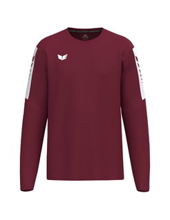 Erima Pullover Intro Sweatshirt (strapazierfähig Funktionsmaterial) bordeauxrot Herren