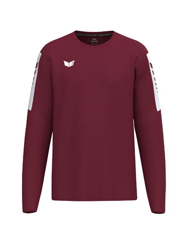 Erima Pullover Intro Sweatshirt (strapazierfähig Funktionsmaterial) bordeauxrot Jungen
