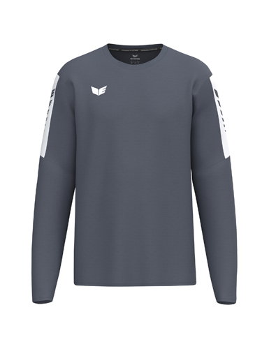Erima Pullover Intro Sweatshirt (strapazierfähig Funktionsmaterial) grau Herren