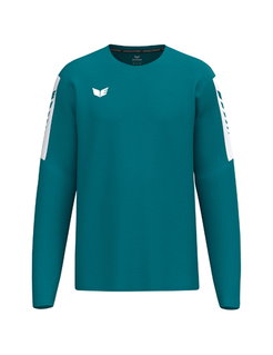 Erima Pullover Intro Sweatshirt (strapazierfähig Funktionsmaterial) blau Herren